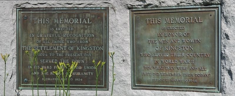 Kingston War Memorial image. Click for full size.