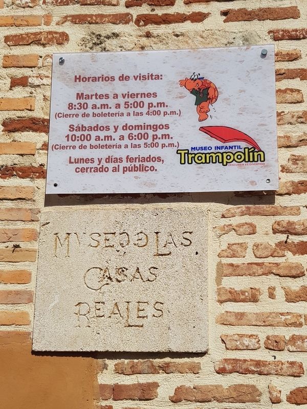 Additional signage at The Bastidas House image. Click for full size.