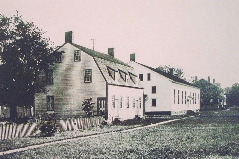 1791 and 1848 Shaker Meeting Houses. Click for full size. 1791 and 1848 Shaker Meeting Houses image. Click for full size.