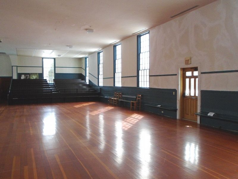 Shaker Meeting House Interior. Click for full size. Shaker Meeting House Interior image. Click for full size.