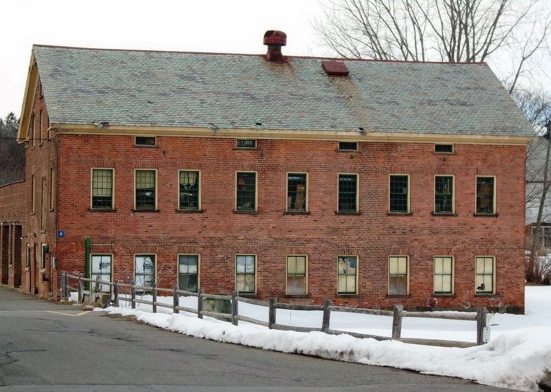 Wash House (c.1858) and Marker image. Click for full size.
