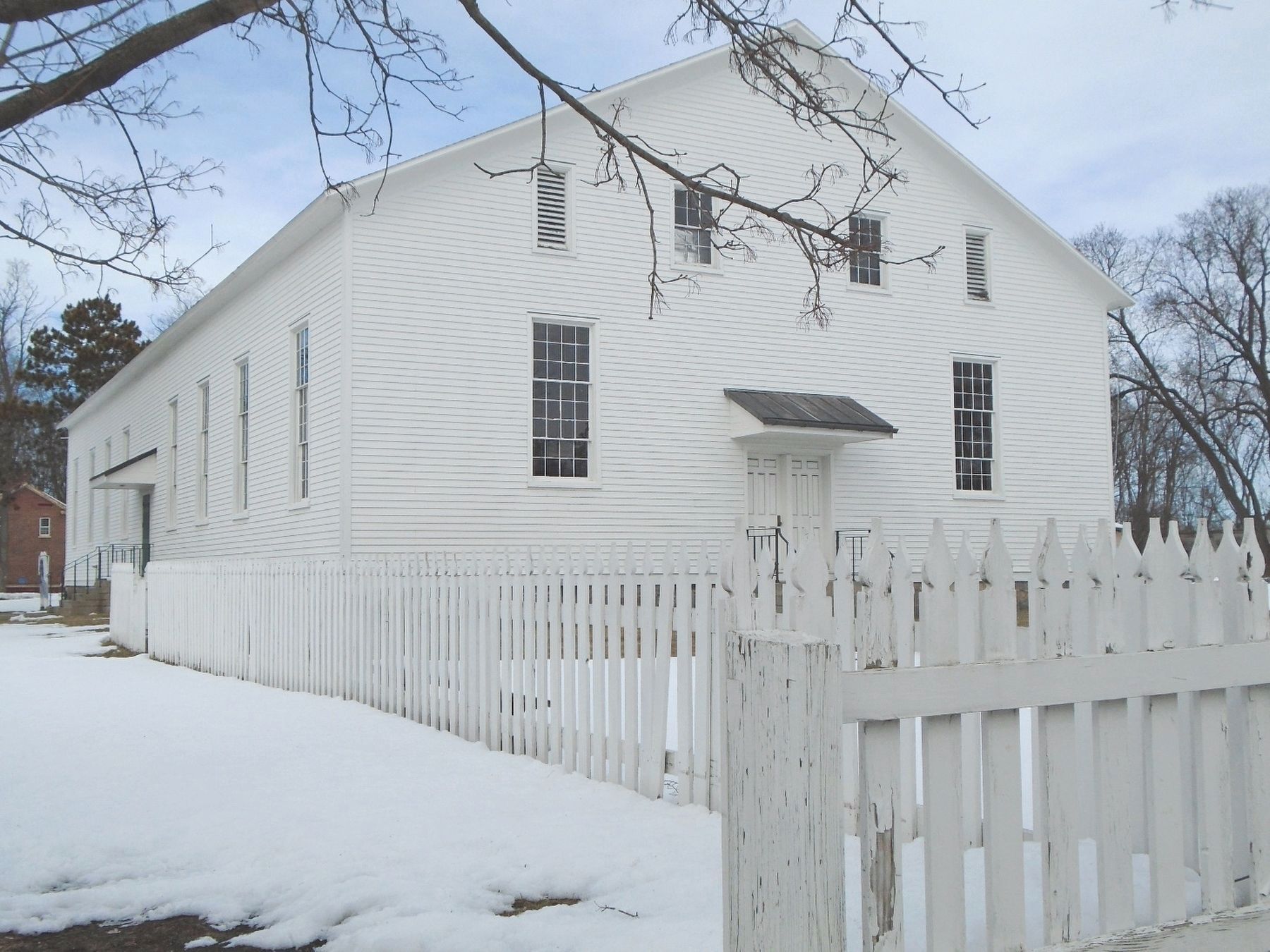 Shaker Meeting House. Click for full size. Shaker Meeting House image. Click for full size.