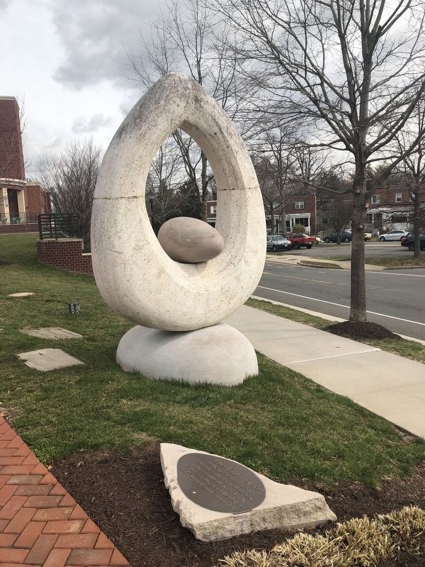 Just to the south of the Triangle Site Marker is "Three Eggs in Space". Click for full size. Just to the south of the Triangle Site Marker is "Three Eggs in Space" image. Click for full size.