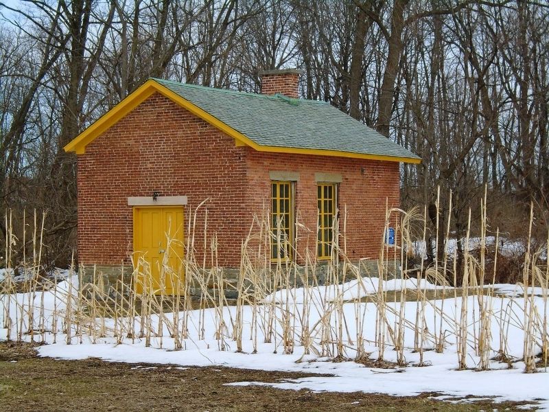 Creamery (1856) and Marker. Click for full size. Creamery (1856) and Marker image. Click for full size.