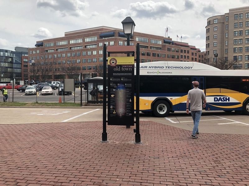 Visiting Old Town Marker. Click for full size. Visiting Old Town Marker image. Click for full size.