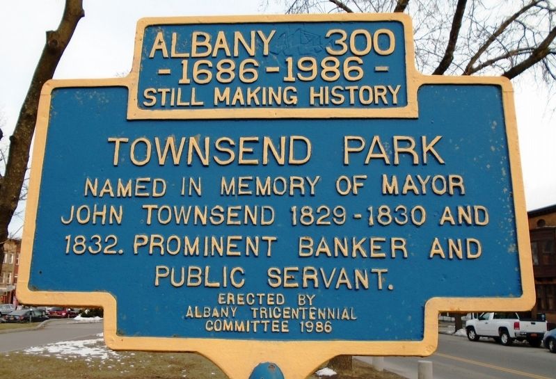 Townsend Park Marker image. Click for full size.