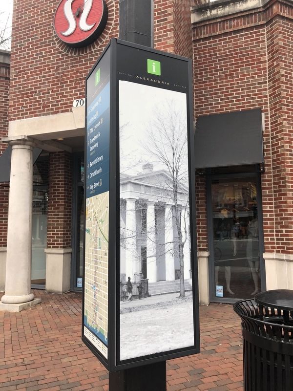 The Alexandria Lyceum Marker image. Click for full size.
