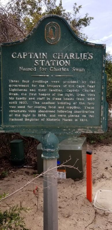 Captain Charlies Station Marker image. Click for full size.