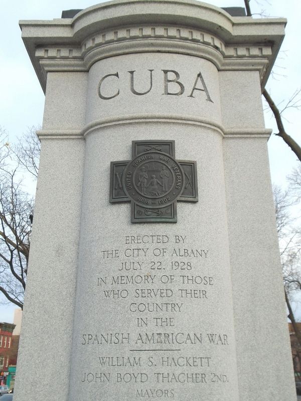 Spanish-American War Memorial image. Click for full size.