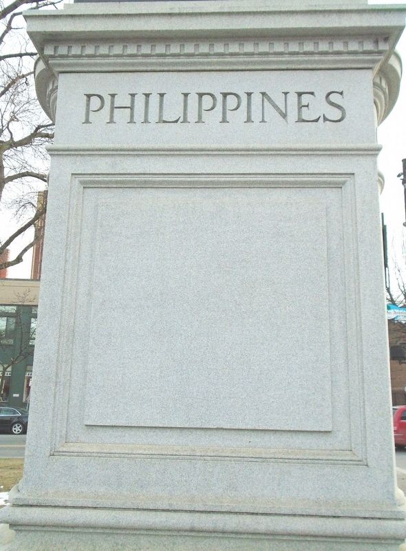Spanish-American War Memorial. Click for full size. Spanish-American War Memorial image. Click for full size.