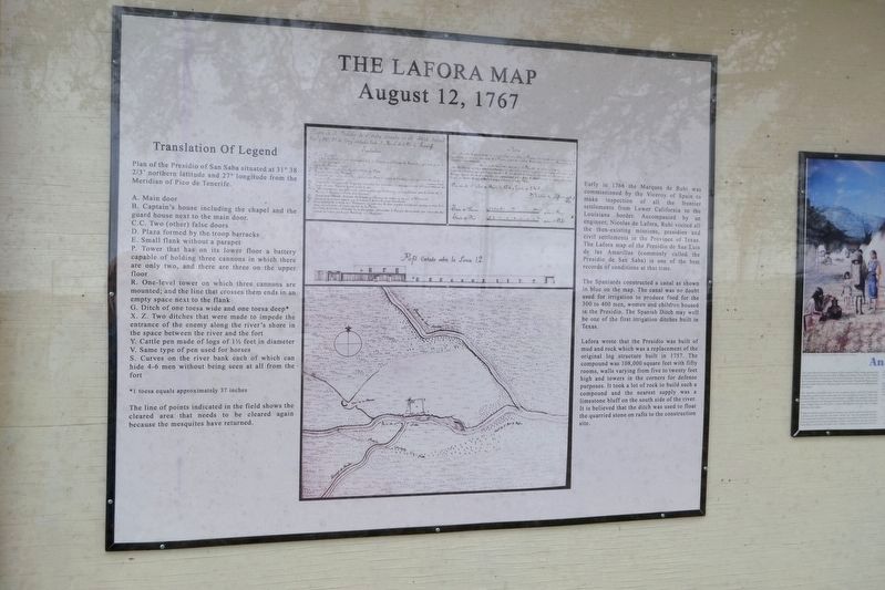 The Lafora Map Marker. Click for full size. The Lafora Map Marker image. Click for full size.