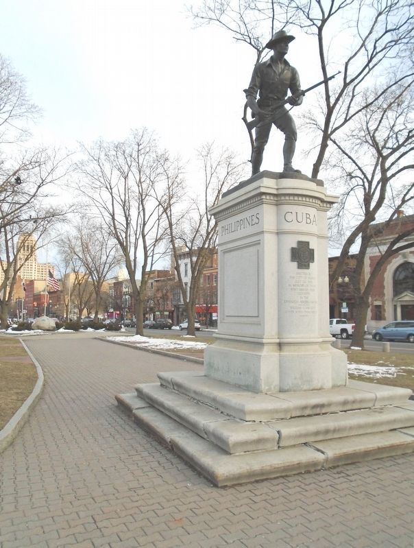 Spanish-American War Memorial. Click for full size. Spanish-American War Memorial image. Click for full size.