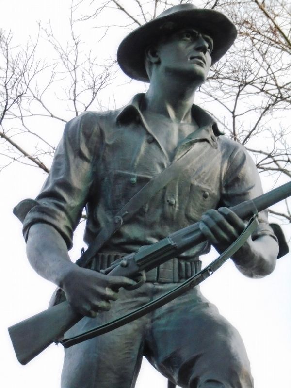 Spanish-American War Memorial Statue Detail. Click for full size. Spanish-American War Memorial Statue Detail image. Click for full size.