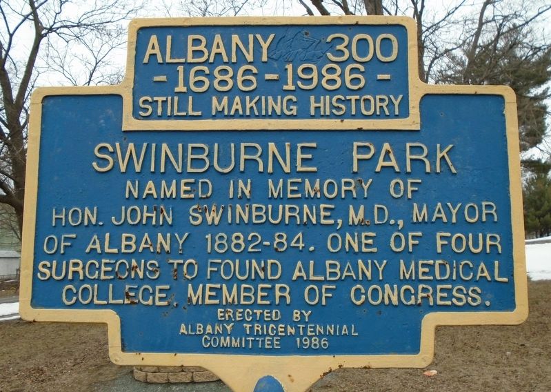 Swinburne Park Marker image. Click for full size.