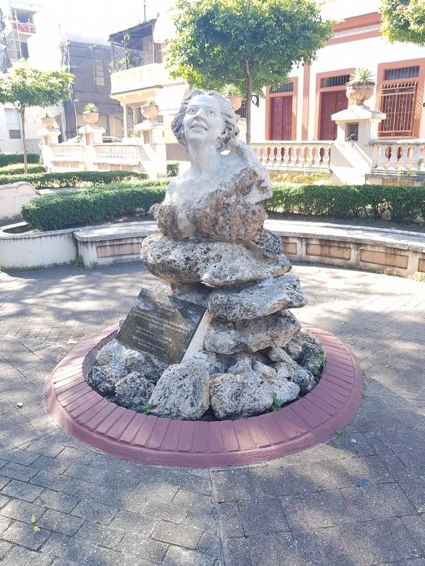 Julia de Burgos Marker and Monument. Click for full size. Julia de Burgos Marker and Monument image. Click for full size.
