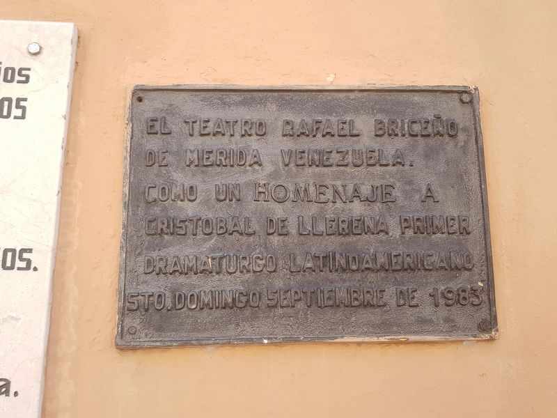 Crist�bal de Llerena Marker image. Click for full size.