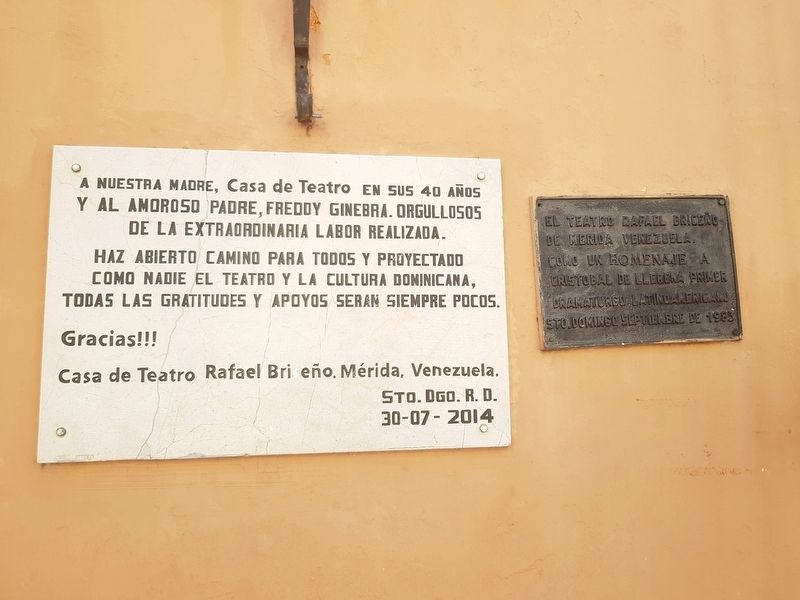 Cristbal de Llerena Marker and the additional marker image. Click for full size.