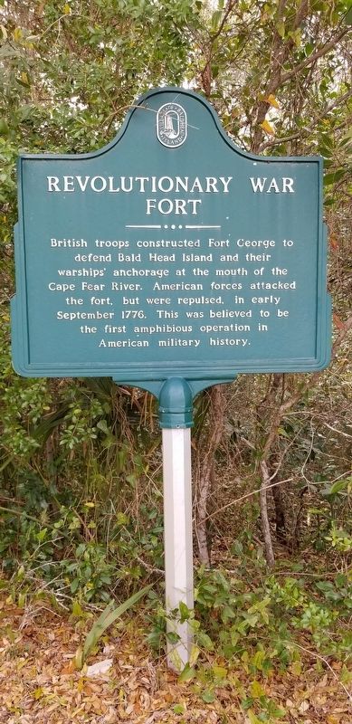 Revolutionary War Fort Marker image. Click for full size.