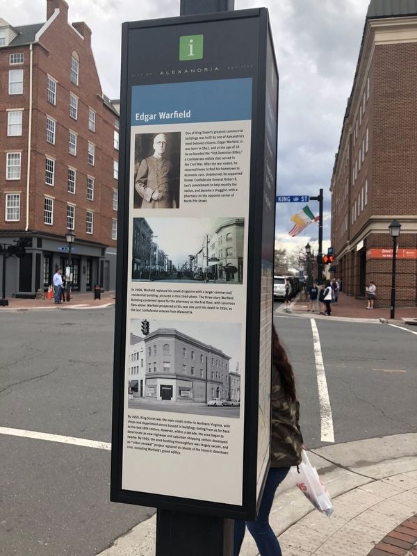Edgar Warfield Marker image. Click for full size.