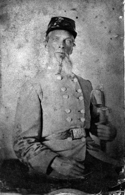 Brigadier General Martin E. Green of the Missouri State Guard. image. Click for full size.