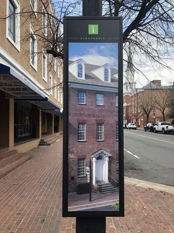 Gadsby's Tavern Museum Marker image. Click for full size.
