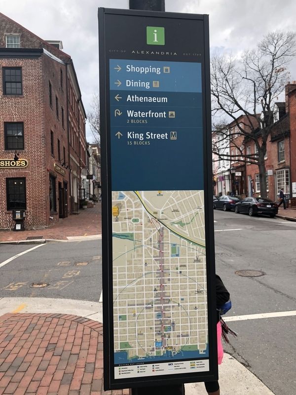 The Athenaeum Marker. Click for full size. The Athenaeum Marker image. Click for full size.