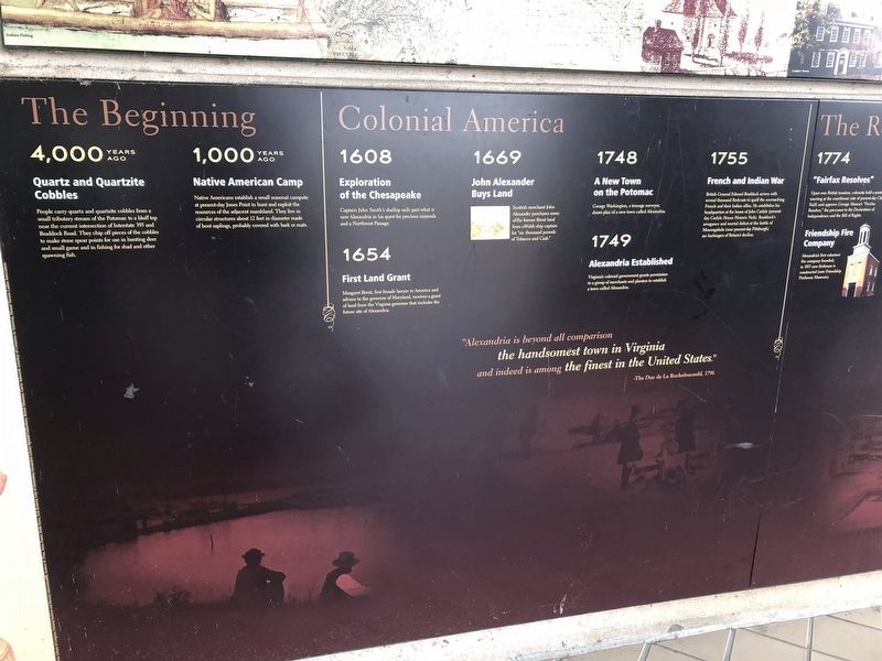 Alexandria Marker. Click for full size. Alexandria Marker image. Click for full size.