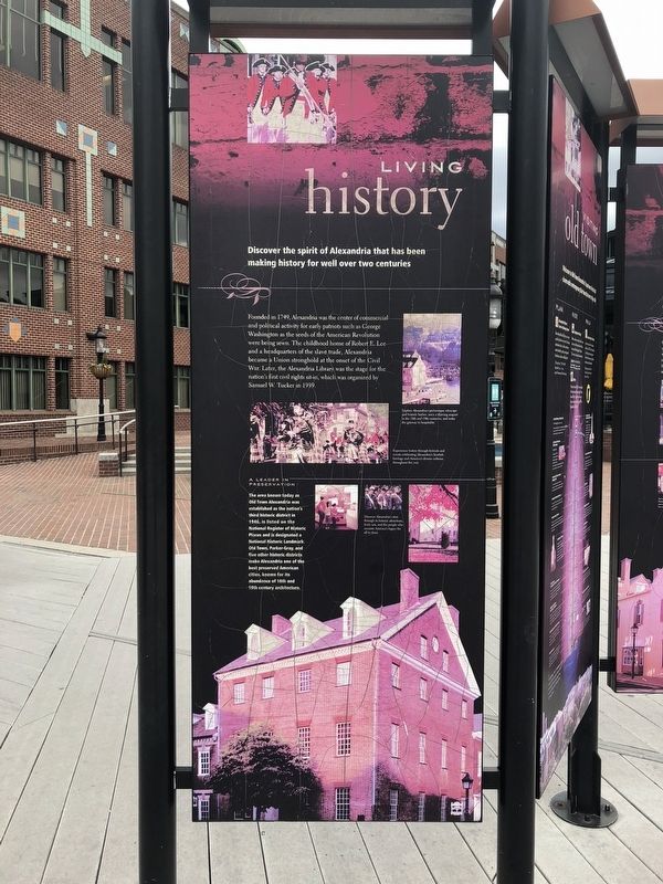 Living History Marker image. Click for full size.