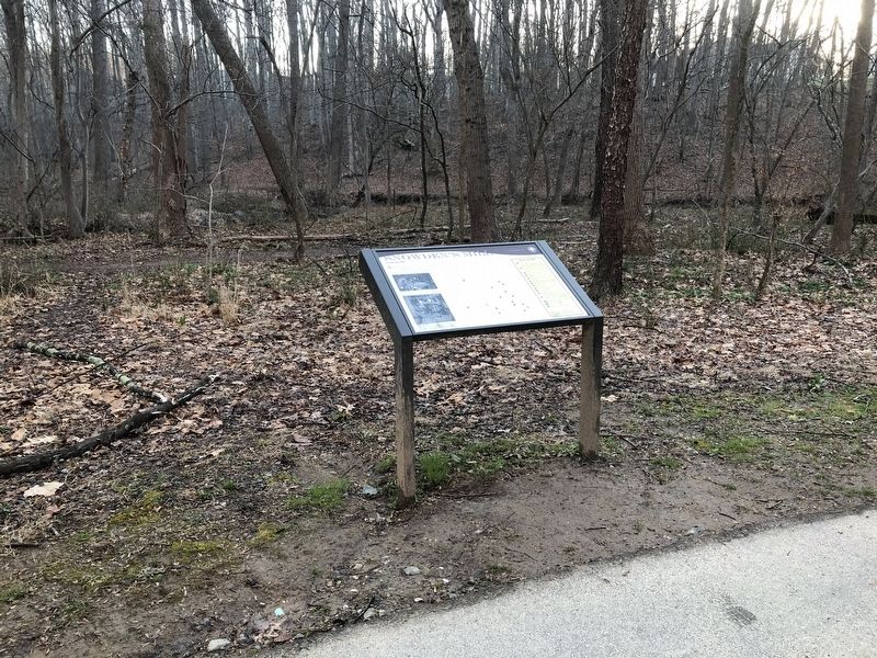 Snowden's Mill Marker image. Click for full size.