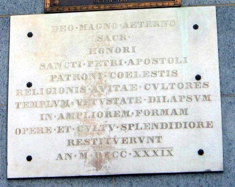 Deo Magno Aeterno Marker image. Click for full size.