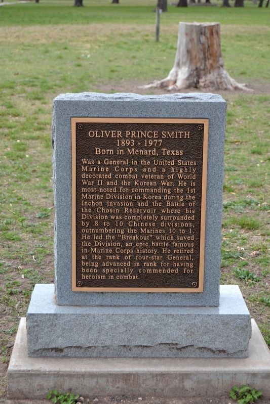 Oliver Prince Smith Marker. Click for full size. Oliver Prince Smith Marker image. Click for full size.