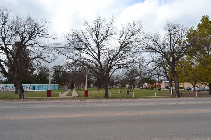 American Legion Park Markers. Click for full size. American Legion Park Markers image. Click for full size.