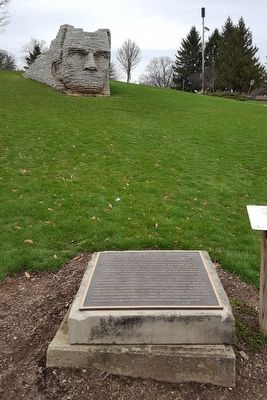 Leatherlips Memorial and Marker image. Click for full size.