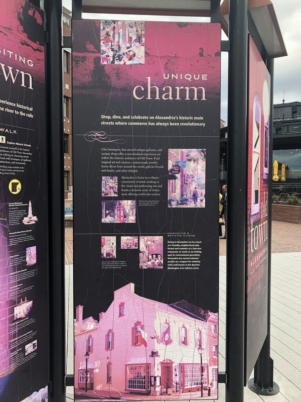 Unique Charm Sign image. Click for full size.