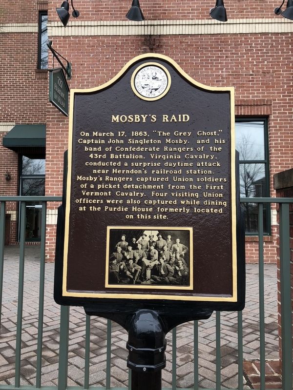 Mosby's Raid Marker. Click for full size. Mosby's Raid Marker image. Click for full size.