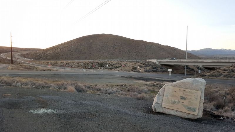 Historic Transportation From Honey Lake To Virginia City Marker image. Click for full size.