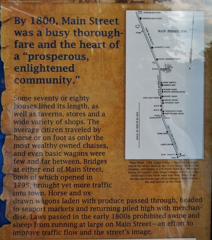Marker detail: 1800's image. Click for full size.