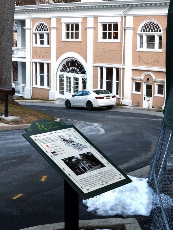 Marker & Colonial Gatehouse image. Click for more information.