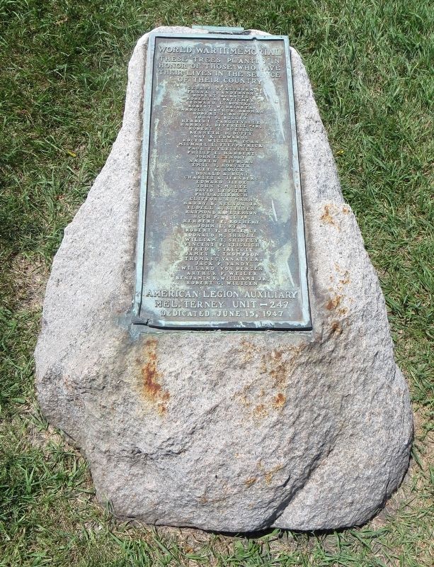 World War II Memorial - Park Ridge IL. Click for full size. World War II Memorial - Park Ridge IL image. Click for full size.