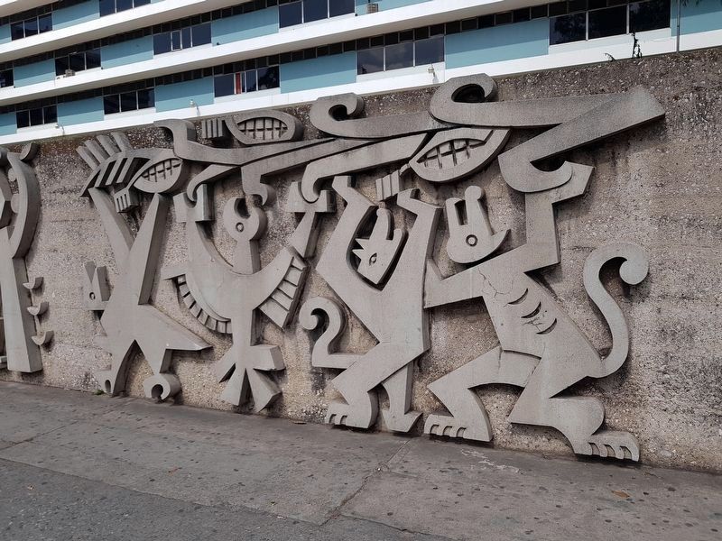 "...starting with a scene based on the Popol Vuh". Click for full size. "...starting with a scene based on the Popol Vuh" image. Click for full size.