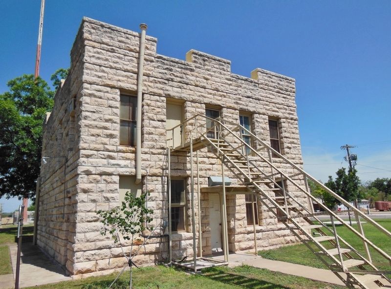 Sterling County Jail (<i>Elm Street/Front view</i>). Click for full size. Sterling County Jail (<i>Elm Street/Front view</i>) image. Click for full size.