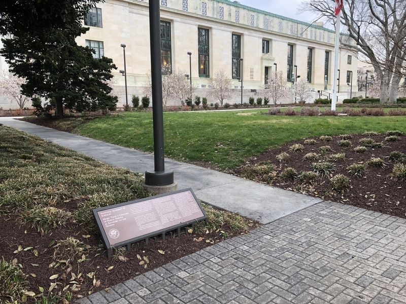 National Academy of Sciences Marker. Click for full size. National Academy of Sciences Marker image. Click for full size.