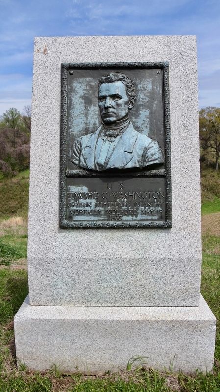 The U S Edward C· Washington monument. image. Click for full size.