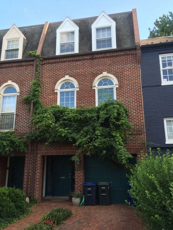 3330-3332 Dent Place, location of Yarrow Mamout's former residence. Click for full size. 3330-3332 Dent Place, location of Yarrow Mamout's former residence image. Click for full size.