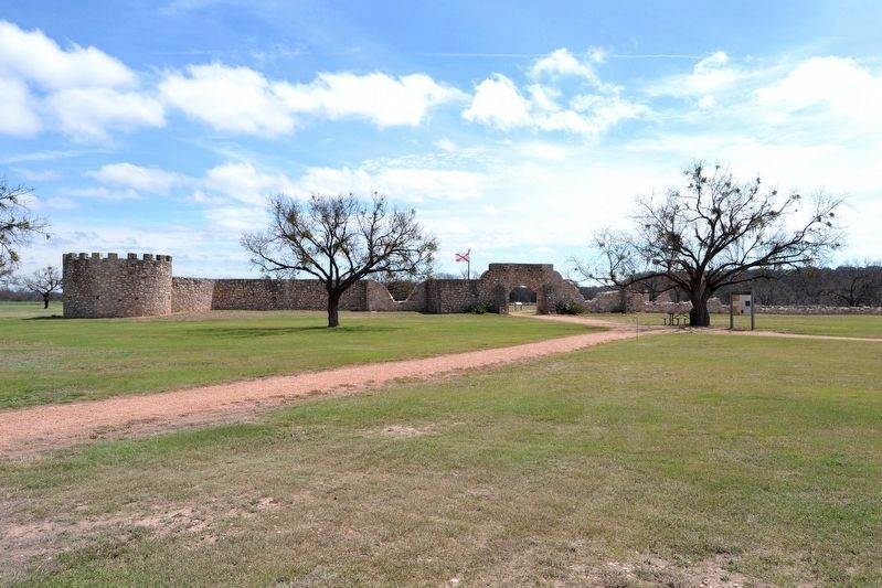 Presidio de San Sabá. Click for full size. Presidio de San Sabá image. Click for full size.