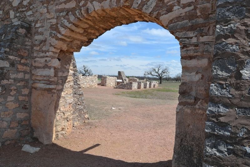 Carved Stones at Original Location at Gate. Click for full size. Carved Stones at Original Location at Gate image. Click for full size.