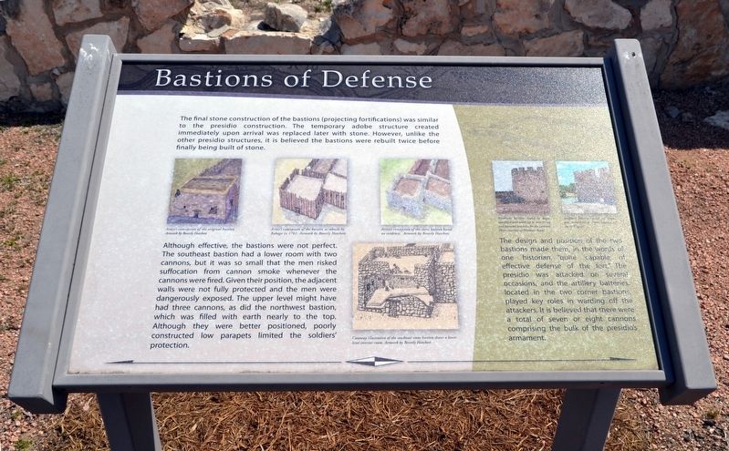 Bastions of Defense Marker image. Click for full size.