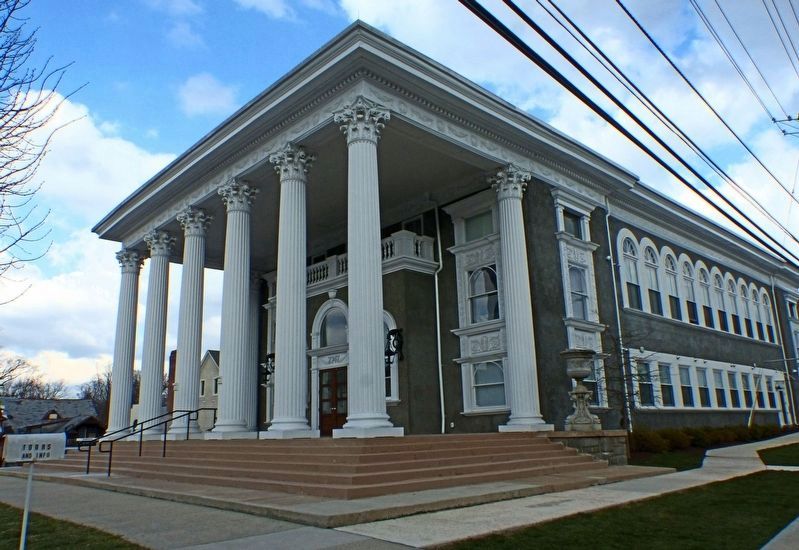 The classically styled gymnasium. Click for full size. The classically styled gymnasium image. Click for full size.