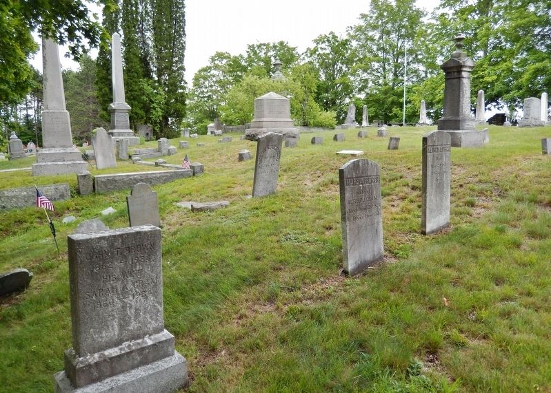 Old Center Cemetery / Site of the First Congregational Church. Click for full size. Old Center Cemetery / Site of the First Congregational Church image. Click for full size.