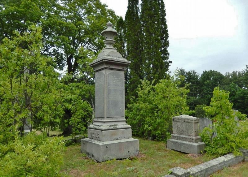 Rev. Nathaniel Wells Tombstone & Family Plot. Click for full size. Rev. Nathaniel Wells Tombstone & Family Plot image. Click for full size.